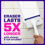 Mr. Clean Magic Eraser Shower & Tub Scrubber, Bathroom Cleaner, All in One Bathroom Cleaner, Lemon Starter Kit, 1 Scrubber & 2 Foaming Magic Erasers - Image 6