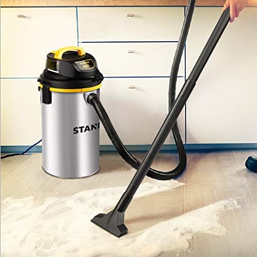 STANLEY Wet/Dry Vacuum SL18133，4.5 Gallon 4 Horsepower Wall-Mounted Hanging Vacuum with 26 Cleaning Range Stainless Steel Tank, Home/Garage/Upholster/Laundry Rooms Vacuum - Image 6