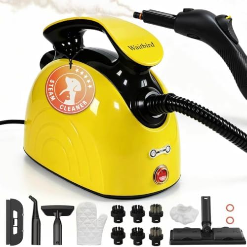 Waitbird 4.5 Bar 300°F Steam Cleaner for Bathroom, Kitchen, Floor & Grout by YOURCLEANINGEXPERT