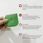 Herda Plastic Pan Dish Pot Food Kitchen Scraper Tool,Premium Food Scraper - Image 5