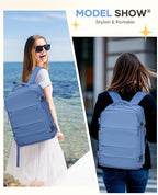 Travel Backpack for Women Airline Approved Carry on Backpack for Airplanes Mochila De Viaje Personal Item Travel Bag Spirit Airlines Personal Item Bag 18x14x8 Backpack for Traveling on Airplane - Image 3