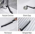 8 Pcs Hard Bristle Crevice Cleaning Brush,Gap Cleaning Brush,Grout Brush Gap Crevice Brush for Cleaning Narrow Spaces,Gap Cleaner Tool for Kitchen Sink Window Tracks Bathroom Corners - Image 6