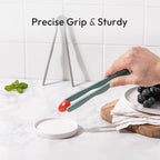 Carrotez Mini Silicone Toaster Tongs, 7 inches, 1 Pack, Green - Image 6