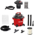 CRAFTSMAN 16 Gal. 6.5 Peak HP and 1.75 Peak HP Powerhead Vacuum Bundle by CRAFTSMAN