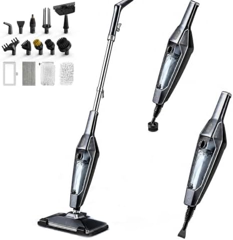 Steam Mop, 14-in-1 Steam Cleaner Floor Cleaning with Upgraded Mop Pads*2 by SENMO
