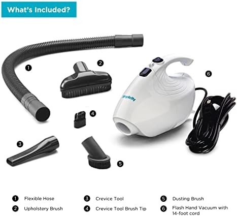 Simplicity Vacuums Flash Mini Handheld Vacuum, F1 - Image 2