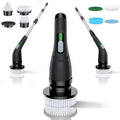 Electric Spin Scrubber for Bathroom: Shower Cleaner Brush with Long Handle by VigorDay