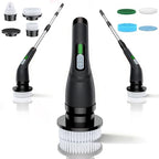 Electric Spin Scrubber for Bathroom: Shower Cleaner Brush with Long Handle by VigorDay
