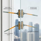 for Home Windows and Car Windshields: Double-Sided Magnetic Glass Cleaner Wiper Tool (1 Piece) - Image 4