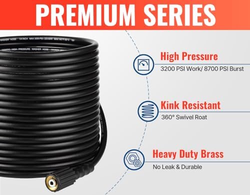 YAMATIC Pressure Washer Gun and 50 FT Hose with Extension Wand 3/8"&M22-14 - Image 4