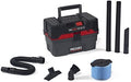 RIDGID 50318 4500RV ProPack 4.5-Gal. Portable Wet Dry Shop Vacuum with Toolbox Design, 5.0 Peak HP Motor, Expandable Pro Hose, and Blower Port, Red by RIDGID