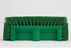 SPARTA Multi-Level Tile Scrub Brush 12" Wide Brush Head, Heavy-Duty Tile Cleaning Brush with End Bristles for Commercial Tiles, Tubs and Floor, Plastic, 12 Inches, Green - Image 3