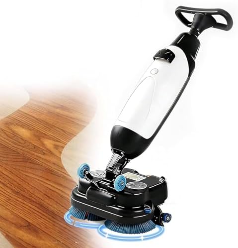 Commercial Floor Scrubber Machine, Electric Buffer Polisher, Dual by Unknown