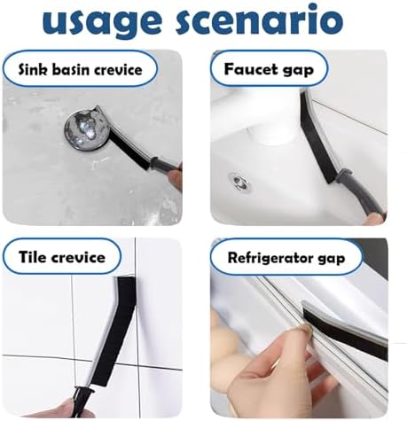 Betanull Crevice Cleaning Brush Set, Multi-Purpose Hard Bristle Brushes - Image 5