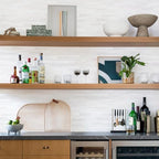 STICKGOO 10-Sheet Peel and Stick Backsplash on Subway Tile, Dolomite White - Image 3