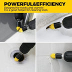 Holikme 6pcs Drill Brush Multi-Purpose & Grout Head,Crevice Cleaning Brush - Image 4