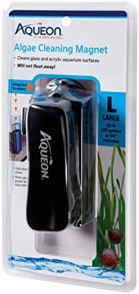 Aqueon Aquarium Algae Scraper, Fish Tank Cleaning Magnet, Large by Aqueon