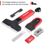Goldblatt 2 Piece Razor Scraper Tool with 20-piece Blades, Razor Holder - Image 2