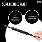 BRUSHTECH – Brushtech Refrigerator Coil Cleaning Brush - Black - Image 3