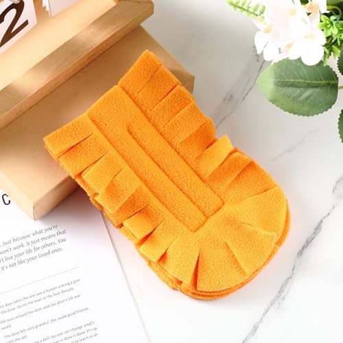 12 Pcs Reusable Duster Refills Washable Pads, Orange - Image 6