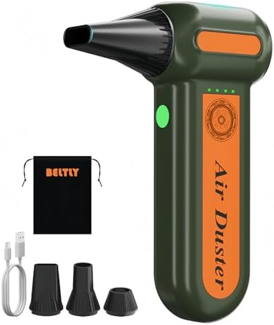 FT06 Powerful Compressed Air Duster, 150,000RPM Brushless Motor by BELTLYAirDusterCarVacuum