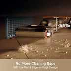 dreame H12 Pro FlexReach Wet Dry Vacuum Cleaner, 0 Tangle Cordless Vacuum Mop All-in-One for Hard Floors, 180° Lie-Flat Floor Cleaner Machine with 194°F Hot Self-Cleaning, 50Mins Runtime - Image 6