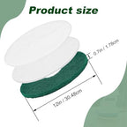 12 Inch Floor Machines Pads Compatible with Oreck Commercial 550MC Orbiter Floor Machine: 3 Kinds Materials are Available to Meet Various Floors (4 Packs） - Image 6