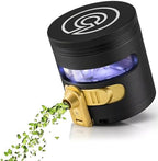 MANUAL Grinder AUTOMATIC Dispenser Large 2.5" Aluminum Alloy, for HOME & KITCHEN ONLY (Midnight)… by Cloudious9