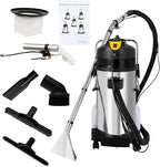 40L/11Gal Commercial Carpet Cleaner Machine,110V 3in1 Multi-Purpose Floor Cleaning Machine w/Round Brush, Portable Wet Dry Sofa Curtain Carpet Cleaner for Hotels, Home by Unknown