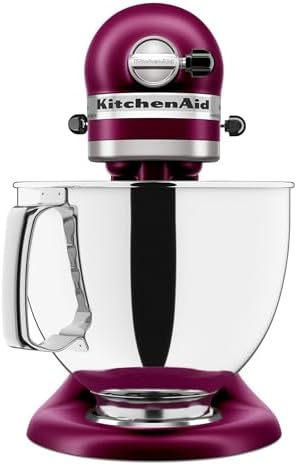 KitchenAid Artisan, 5-Qt Tilt Head Stand Mixer, KSM150PS, Beetroot - Image 4