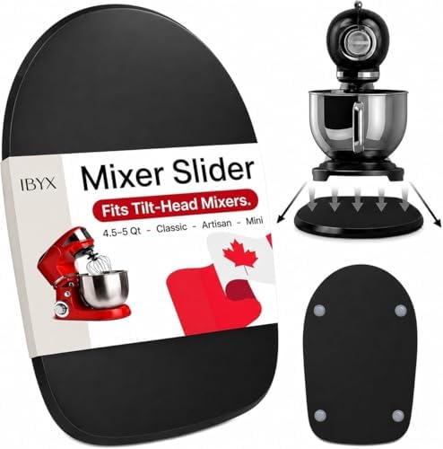 Ibyx Mixer Slider, Stand Mixer Sliding Mat, Black, 4.5 Qt, Made in Canada by Ibyx