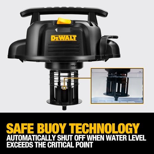 DEWALT 16 Gal 6.5 HP 116CFM Wet Dry Vacuum with Blower and Muffler DXV16PA - Image 4