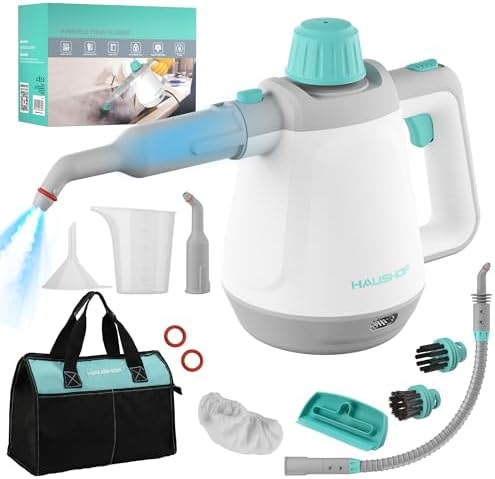 HAUSHOF Handheld Steam Cleaner, 11 pcs Accessories by HAUSHOF