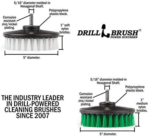 Drill Brush - Clean Stove, Oven Rack, Sink, Tile, Counter, Cabinets, Floors - Image 5