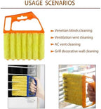 Washable Blind Cleaner Tool, Blind Duster, Microfiber Dusting Brush for Venetian Blinds, Window Shutters, Air Conditioner Vents(8-Pack) - Image 5