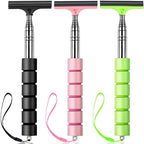 YZXODN 3 PCS Side Mirror Squeegee,Car Mirror Squeegee,Retractable Car Rearview Mirror Wiper,Portable Car Cleaning Tool for Rainy Foggy Weather,Universal Car Accessories(Black/Pink/Green) by IMPROVETHEQUALITYOFLIFE