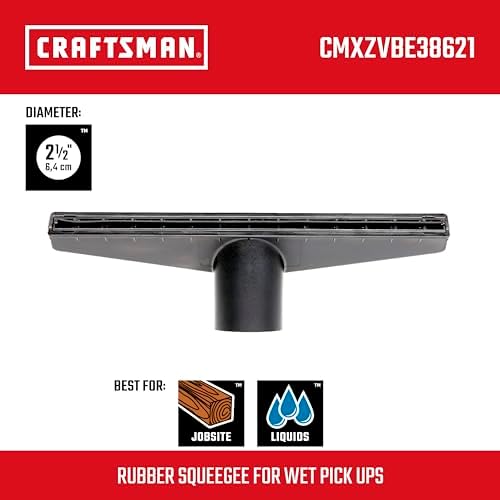 CRAFTSMAN CMXZVBE38621 2-1/2 in. Wet Nozzle Wet Dry Shop Vacuum Attachment - Image 2