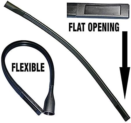 36-inch Flexible Flat Vacuum Crevice Under Refrigerator, Furniture and Appliances Cleaning Tool for any 1-1/4", 1-3/8"& 1-1/2" Vacuum Hose Attachments - Image 3