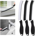 TQRR 3Pcs Hard Bristle Crevice Cleaning Brush-Thin Grout Scrub Brush by TQRR