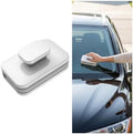 Car Magnetic Windshield Cleaner Tool, Double-Sided Vehicle Window Outside Glass Cleaning Tool with Anti-Falling Rope, Magnet Auto Windshield Wiper for Glass 3-10mm, Universal Fit by ANFTDCO