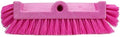 SPARTA 40422EC26 Floor Scrub Brush Head, Multi-Level, Dual Surface Plastic Block with Side Bristles, Crimped Polyester, Threaded Handle Hole, Ideal for Wide and Tight Spaces, BPA Free, 12 Inches, Pink by SPARTA