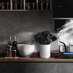 LATCHHOOK White Large Utensil Holder for Kitchen Counter, High 7.2” Glossy Ceramic Utensils Crock for Countertop, Spatula Cooking Utensil Holder Easy to Clean for Farmhouse 7.2×5.8 INCH - Image 3