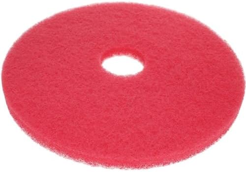 PRO SOURCE Red High Gloss Buffing Pads for Floor Machines: 5 Pack, 17" Diameter - Image 4