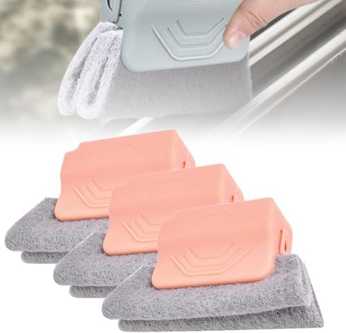 Magic Window Track Cleaner, 2026 New Window Groove Cleaning Brush Tools Set by Unknown