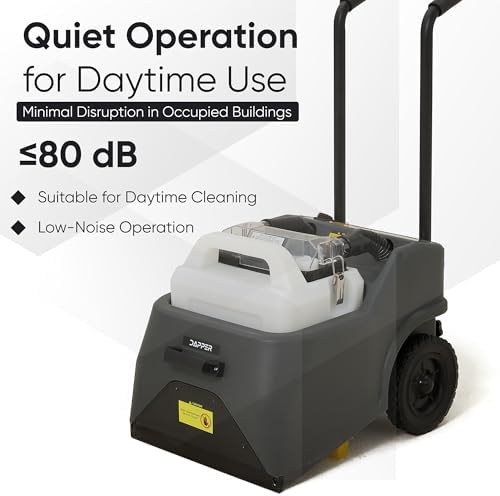 Dapper 3-in-1 Carpet Restoration Machine with Deep Combing, High-Power Extraction and 160°F Heated Drying — Ideal for Hotels, Offices, Schools & Commercial Carpet Care - Image 6