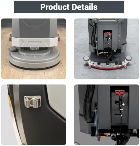 X4 Walk-Behind Commercial Floor Scrubber Machine - Image 6