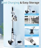 Electric Spin Scrubber, Cordless Power Shower Cleaning Brush for Bathroom - Image 5