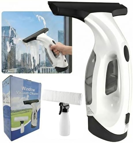 Window Vacuum Squeegee Cordless, 2000Pa Electric Window Cleaner Tool by Unknown