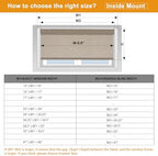 Persilux Light Filtering Roller Shades for Window Blinds,Cordless,Linen Fabric,Thermal Insulated Fabric UV Protection Shades for Home,Office,Bedroom,Door,Light Filtering-Light Brown,37" W X 72" H - Image 6