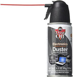 Falcon Dust, Off Compressed Gas (152a) Disposable Cleaning Duster, 1, Count, 3.5 oz Can (DPSJB),Black by Unknown